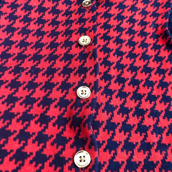 Janie and jack Houndstooth top - Picture 3 of 4